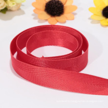 Eco-friendly wide red ribbon, nylon ribbon supply